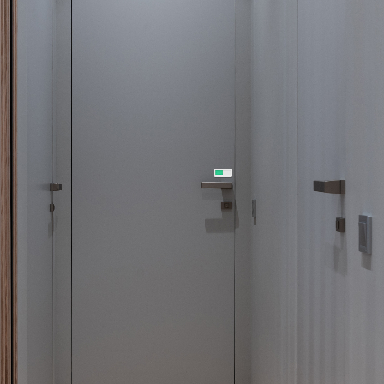 Sign Door Privacy Office Occupied For ID Plate Sign Bathroom Signboard Outdoor Toilet Occupied Acrylic Slide Hanging Office