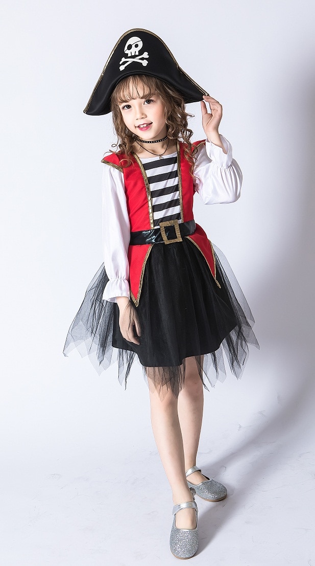 Halloween Costume Pirate Girl