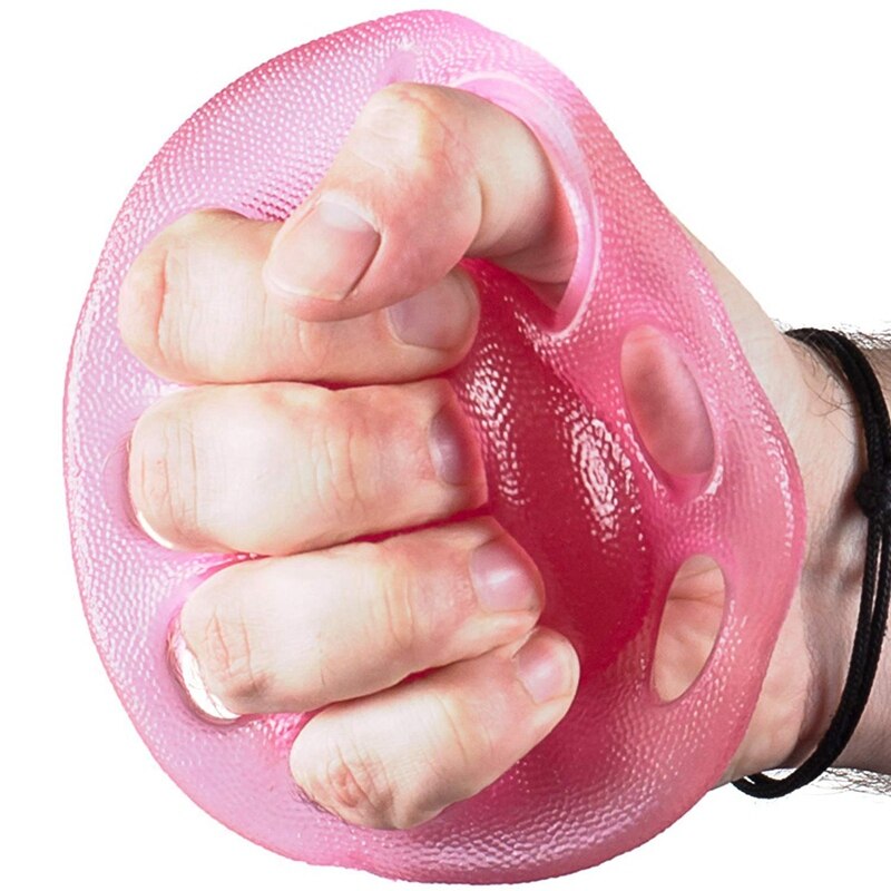 Hand Exerciser - Grip, Forearm Wrist Strengthener - Squeeze and Flex Finger Extension Trainer Therapy Stress Ball Training,