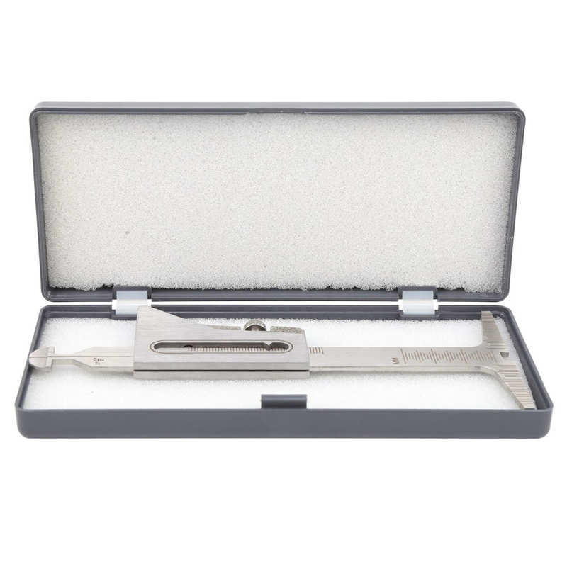 Vernier Caliper Welding Gauge Inspection Stainless Steel Ruler Accurate Hardware Manual Measuring Tools