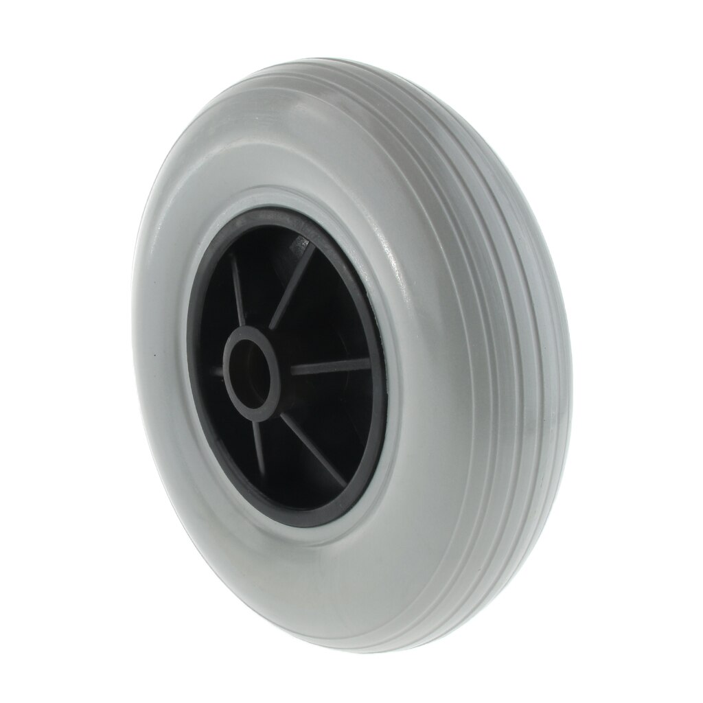 2 Stuks 8 Inch Anti-Skid & Wear Rolstoel Front Wielen Rolstoel Wielen Vervangende Onderdelen, Massieve Banden, heavy Duty
