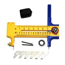 Circular Cutting Tool Adjustable Compass Circle Cutter Dia 10mm-150mm Cortador Circular Circle Cut PVC Compass Circle Cutter: Default Title