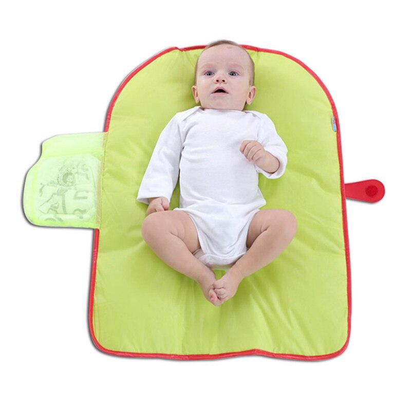 Bébé imperméable à l'eau feuille Urine matelas à langer tampon d'urine bande dessinée réutilisable infantile literie Nappy Burp matelas matelas à langer