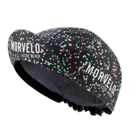 Morvelo Cycling Cap Polyester Lightweight Breathable Bicycle Headwear Men and women bike hat gorra ciclismo be elastic Free Size: style 1