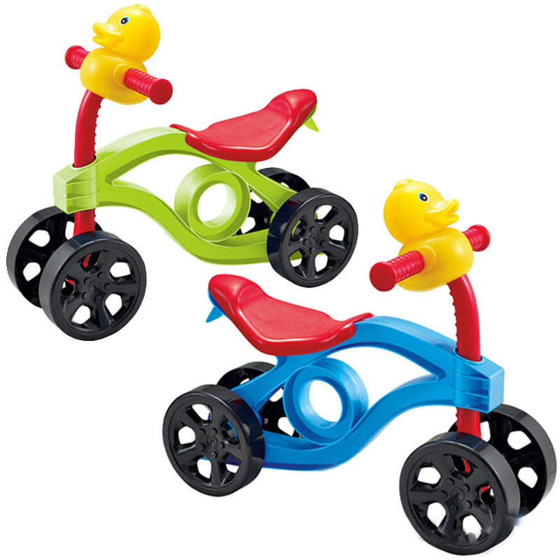Trotteur Portable pour bébés | Jouets de équitation, vélo sans pied, vélo enfants à quatre roues, trottinette pour bébés,