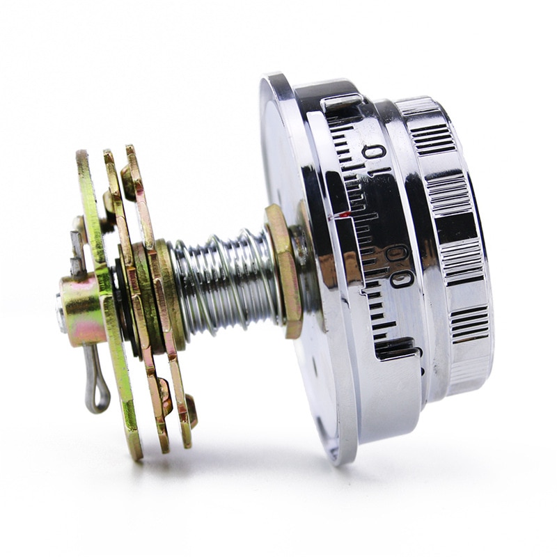 Rotation Mechanical code disk lock 3 discs Vault password lock Safe deposit box Accessories