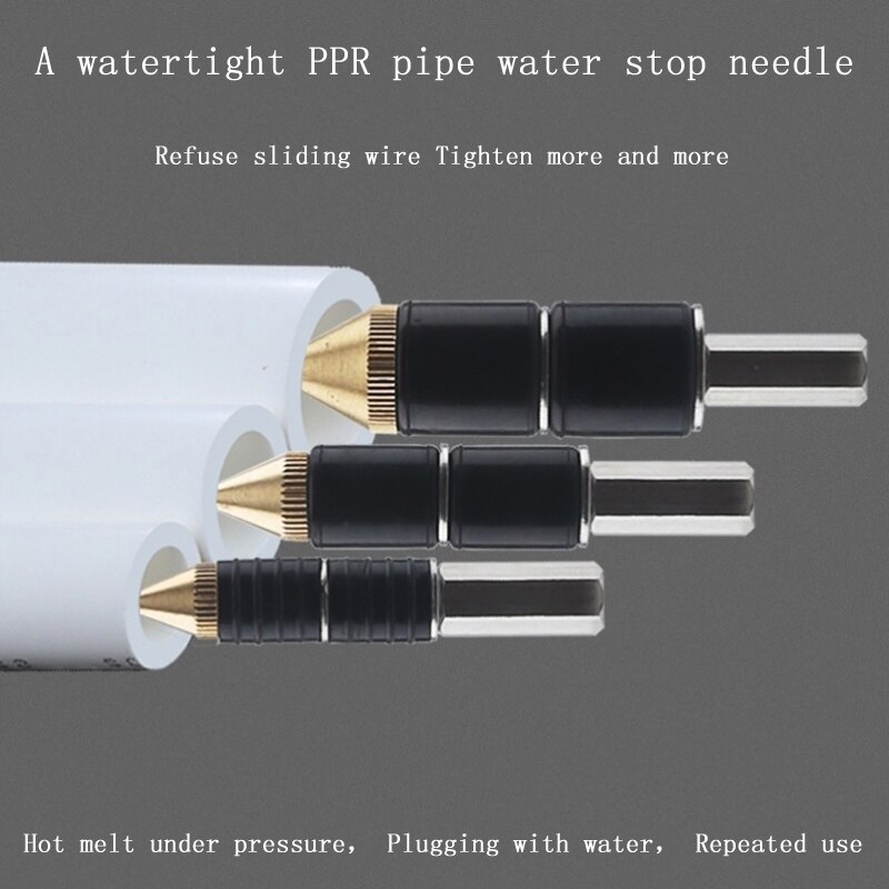 Melt Water Pipe Water Stop Artifact Pipe Emergency Repair Tap Water Stop Needle Nail Plugging Non-stop Water Heating Pipe