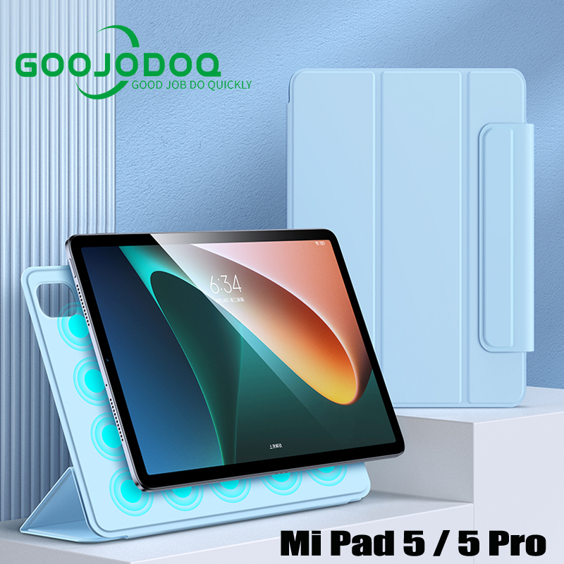 Husă magnetică pentru xiaomi pad 5 husă pentru mi pad 5 5 pro funda pentru trezirea și somnul automată susține încărcarea creionului