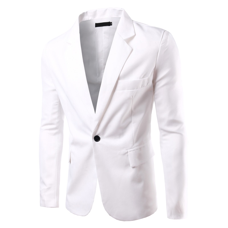 Mens Brand Blazer British's Style Casual Slim Fit Suit Jacket Male Blazers Men Coat Terno Masculino Plus Size