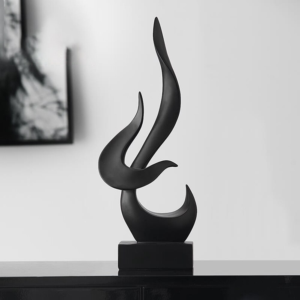 Abstract Sculpture Statuette Living Room TV Stand Modern Statue Abstract Statuette Home Decoration Office