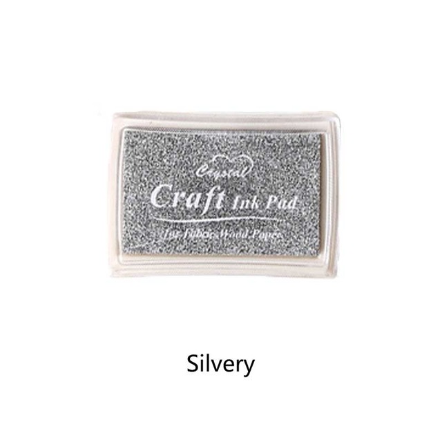 Retro English Library series decoration stamp wooden Round rubber stamps for scrapbooking stationery DIY craft standard seal: silvery