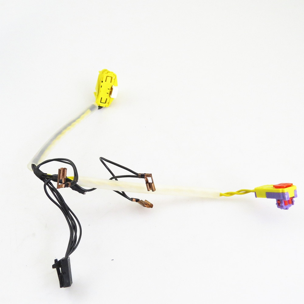 FHAWKEYEQ-adaptador de enchufe de arnés de Cable para volante, multifunción para conductor VW Jetta MK4 Caddy Tiguan Golf MK6 Passat B7 5K0971584C