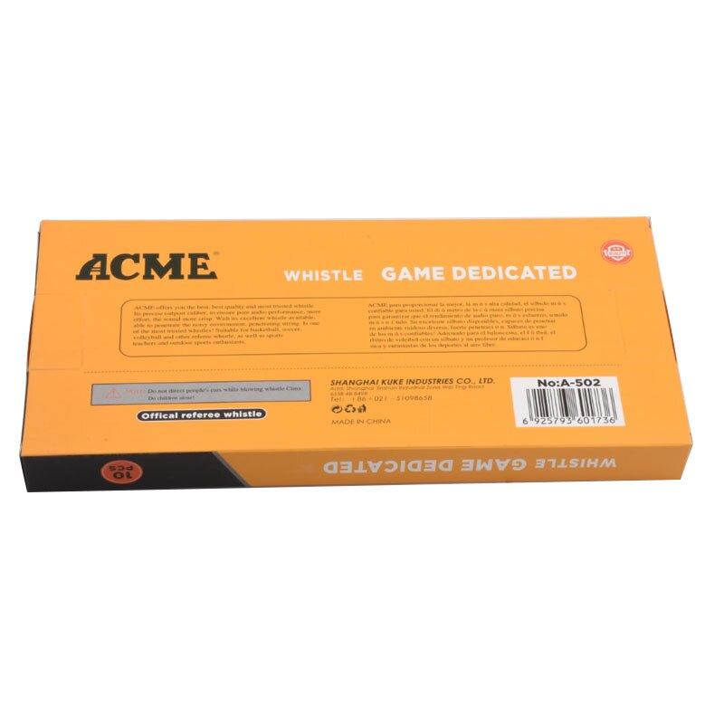 ACME Football Referee Whistles Police Soccer Basketball Volleyball Rugby Survival Hiking Sports Whistle Equipment
