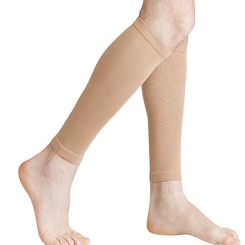 Conjunto de calcetines elásticos de plástico para piernas, moldeador de muslos