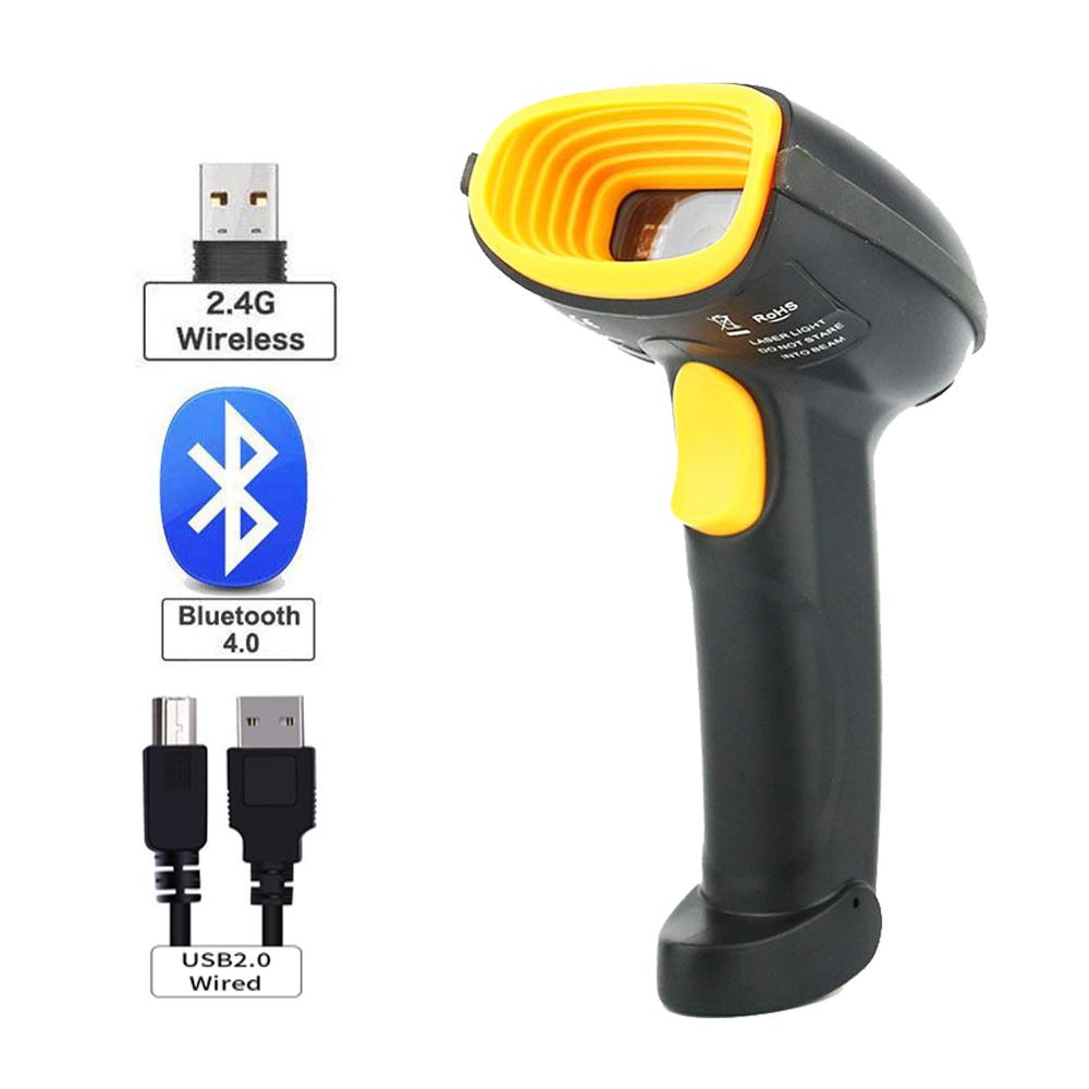 Holyhah A30D Draadloze 1D/2D Barcode Scanner En K5 Bluetooth 1D/2D Qr Bar Code Reader Ondersteuning Mobiele telefoon Ipad Handheld Scanner: Bluetooth QR