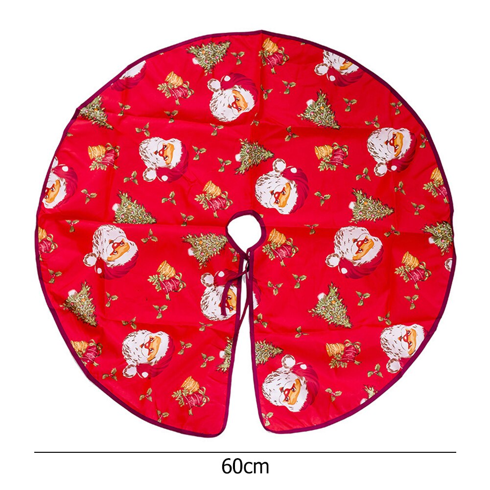 Kerstboomrokken voor thuis, jaardecoratie, kerstboomrok, kerstboomrok, linnen vloermat voor scène-indeling 122cm: C