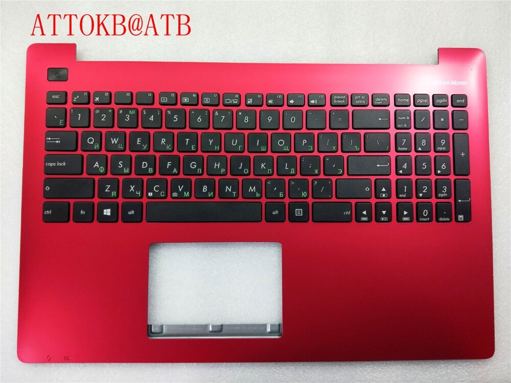 Russian Laptop Keyboard for ASUS X503 X503M F503 X553 X553M X553MA K553M K553MA F553M F553MA topcase keyboard with cover With C