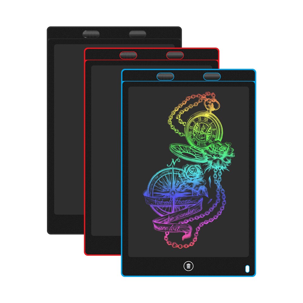 LCD Writing Tablet, Electronic Digital Writing Doodle Board,12-Inch Handwriting Paper Drawing Pad for Kids and Adult Office