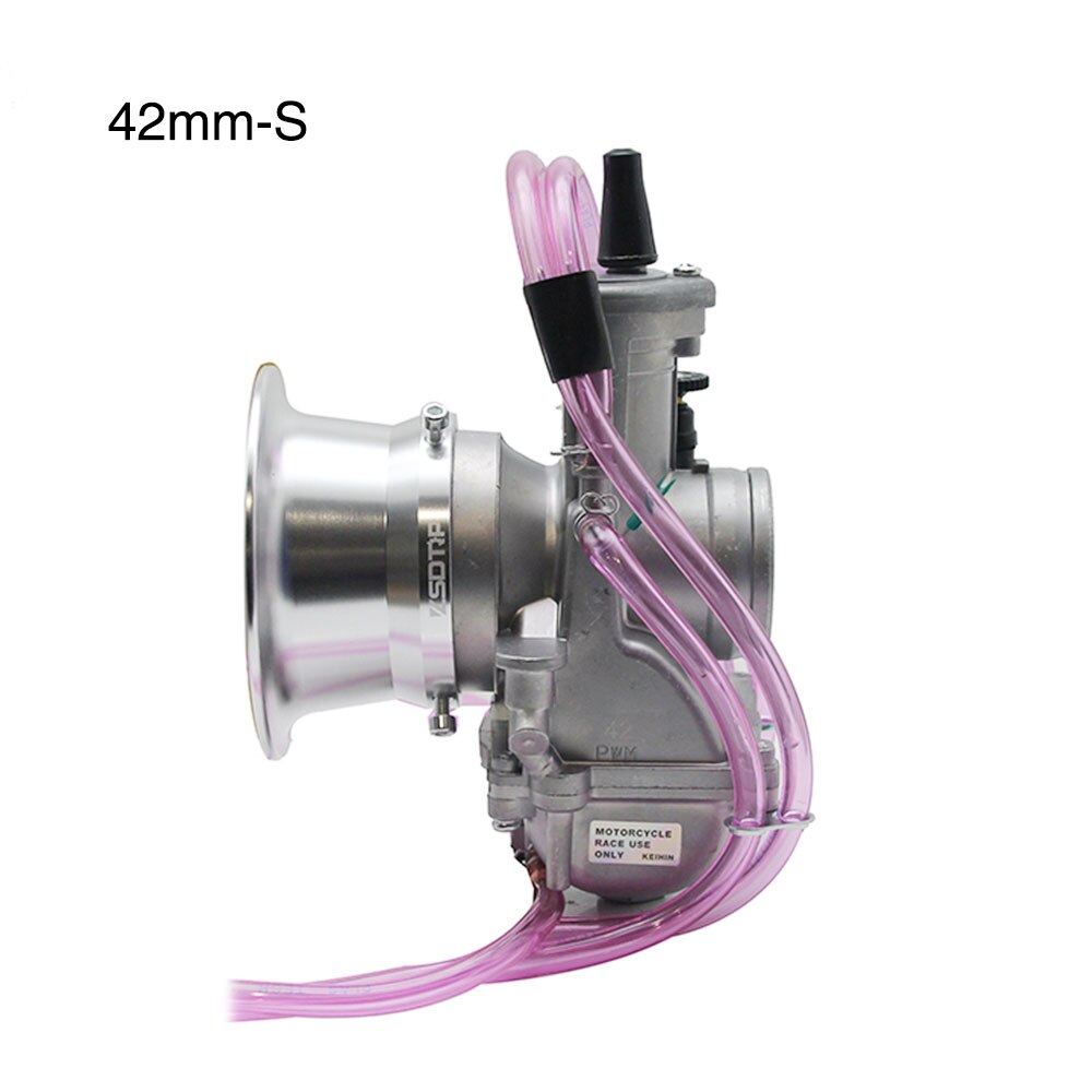 ZSDTRP-carburateur Keihin universel, disponible en 34, 36, 38, 40 et 42mm, pour moto, Scooter, quad, KTM 250cc, Shift Karts 2/4T: 42mm S