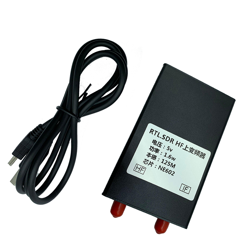 Convertisseur élévateur RTL-SDR HF 150K-30 MHz Pour Réception Ondes Courtes - 125 MHz Oscillateur Local, Puce NE602