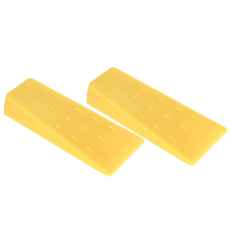 Spiked Tree Felling Wedges for Tree Cutting - 8In Orange Plastic Felling Wedge, Logging Tools - 2 Pack