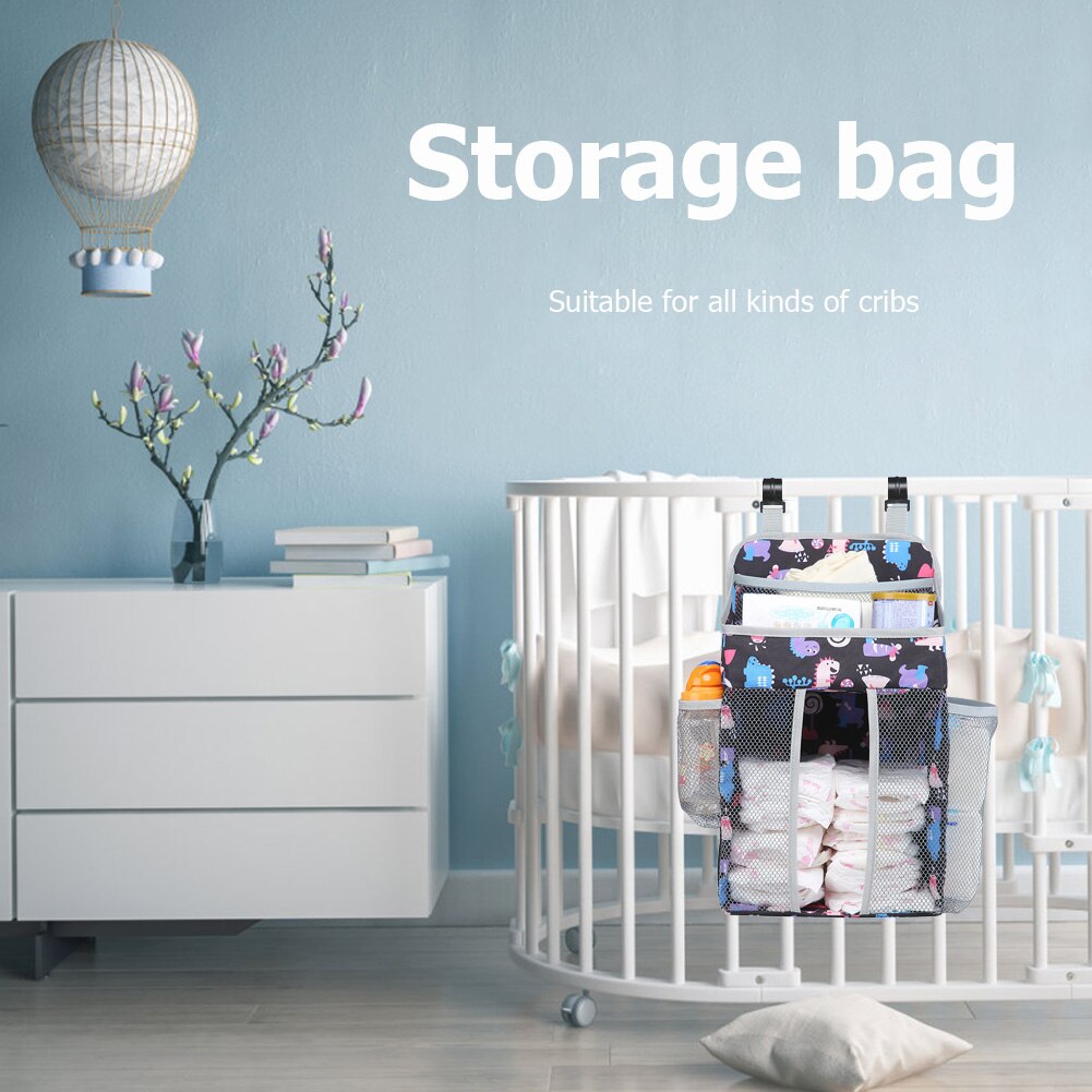 Tragbare Krippe Organizer Baby Bett Hängen Tasche für Kleinkind wesentliche Windel Lagerung Wiege Tasche Bettwäsche einstellen Windel Taschen