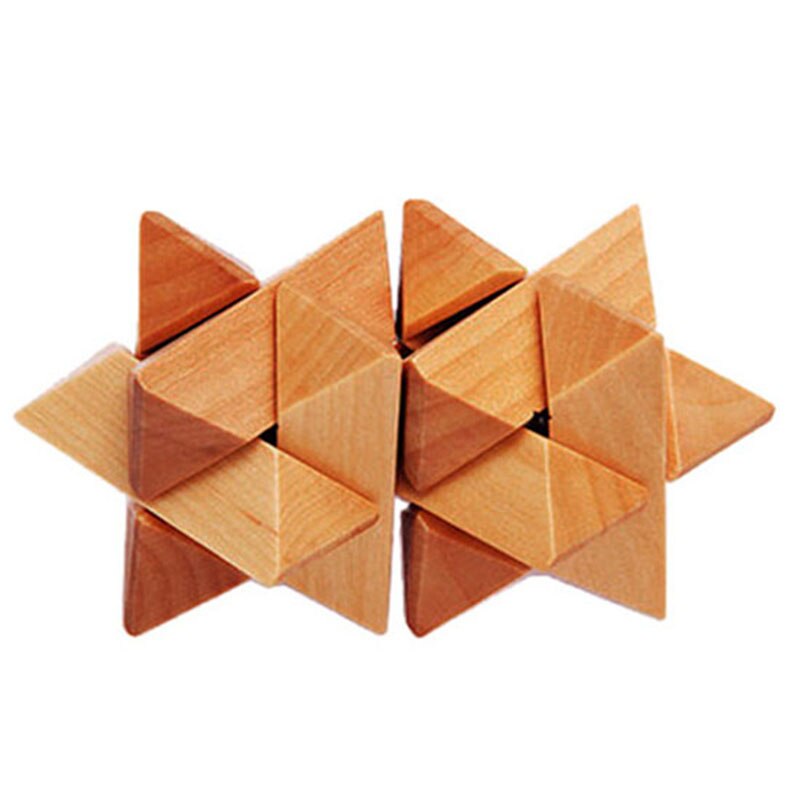 Rompecabezas de madera para niños, juguete de 27 tipos, 3D Kong, con cerradura china, tradicional, cubo intelectual clásico, juguete educativo