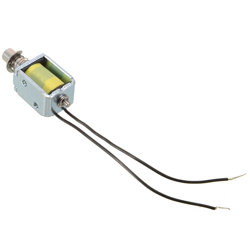 DC 3 V-6 V Mini Solenoid Elektromagneet Push Pull Through Type Elektrische Magneet Voor Huishoudelijke Apparaten Magneet