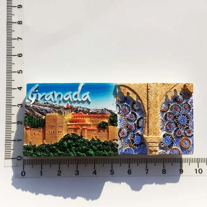 Spaans Koelkast Magneten Toledo La Catedra Kathedraal Malaga Montserrat Magnetische Koelkast Stickers Toeristische Souvenirs Idee