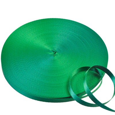 1.5cm brede nylon banden van 50 meter voor trekkoorden voor huisdieren, schoenen, handtassen en doe-het-zelfaccessoires: 18 groene