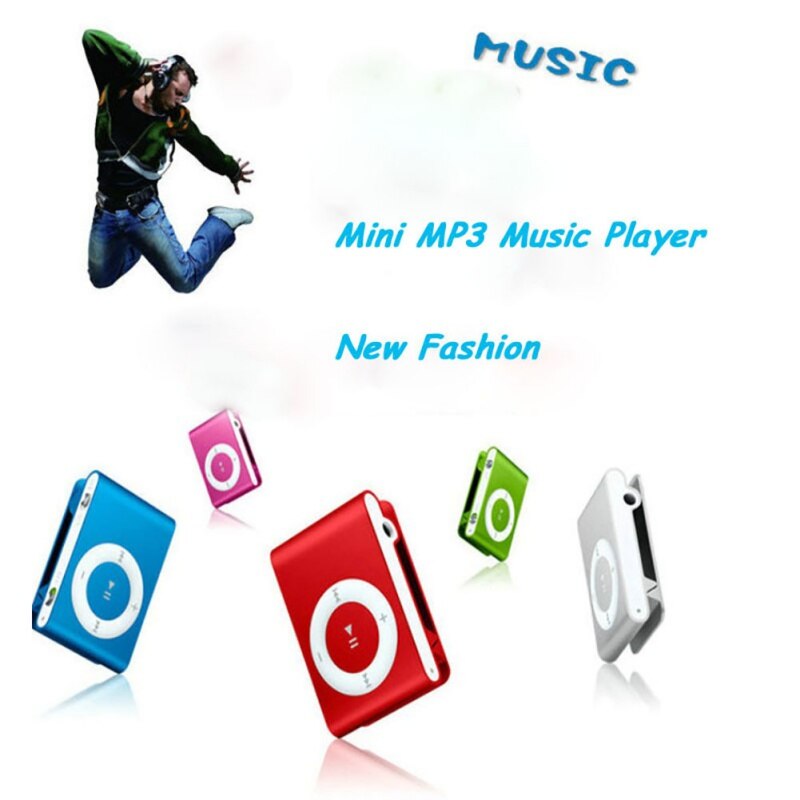 Dünne MP3 USB 2.0 3,5mm Wiederaufladbare TF Kartenleser Musik Spieler Handy, Mobiltelefon-Stock Für Fenster 2000/XP