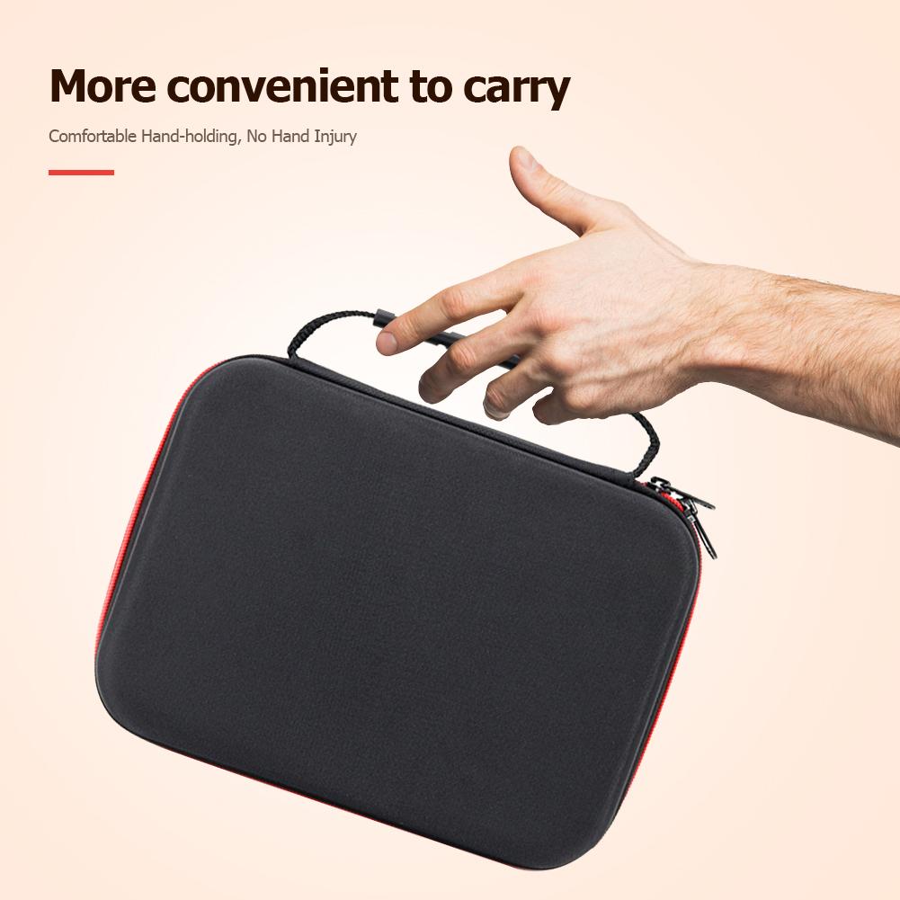 DJI OSMO Mobile 3 – mallette de transport noire en Nylon, boîte de rangement Portable à cardan, fermeture éclair bidirectionnelle, 260x200x85mm