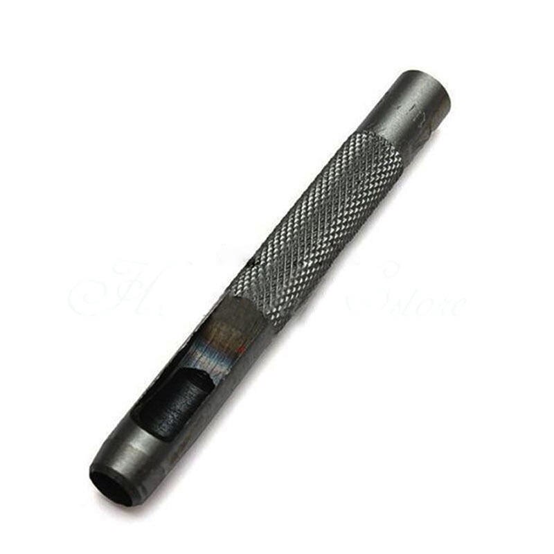 Herramientas para perforar cuero, juego de 5 tamaños, perforadora de cuero, perforadora hueca, cinturón, 3,0mm-7mm para ropa y lona: 6mm