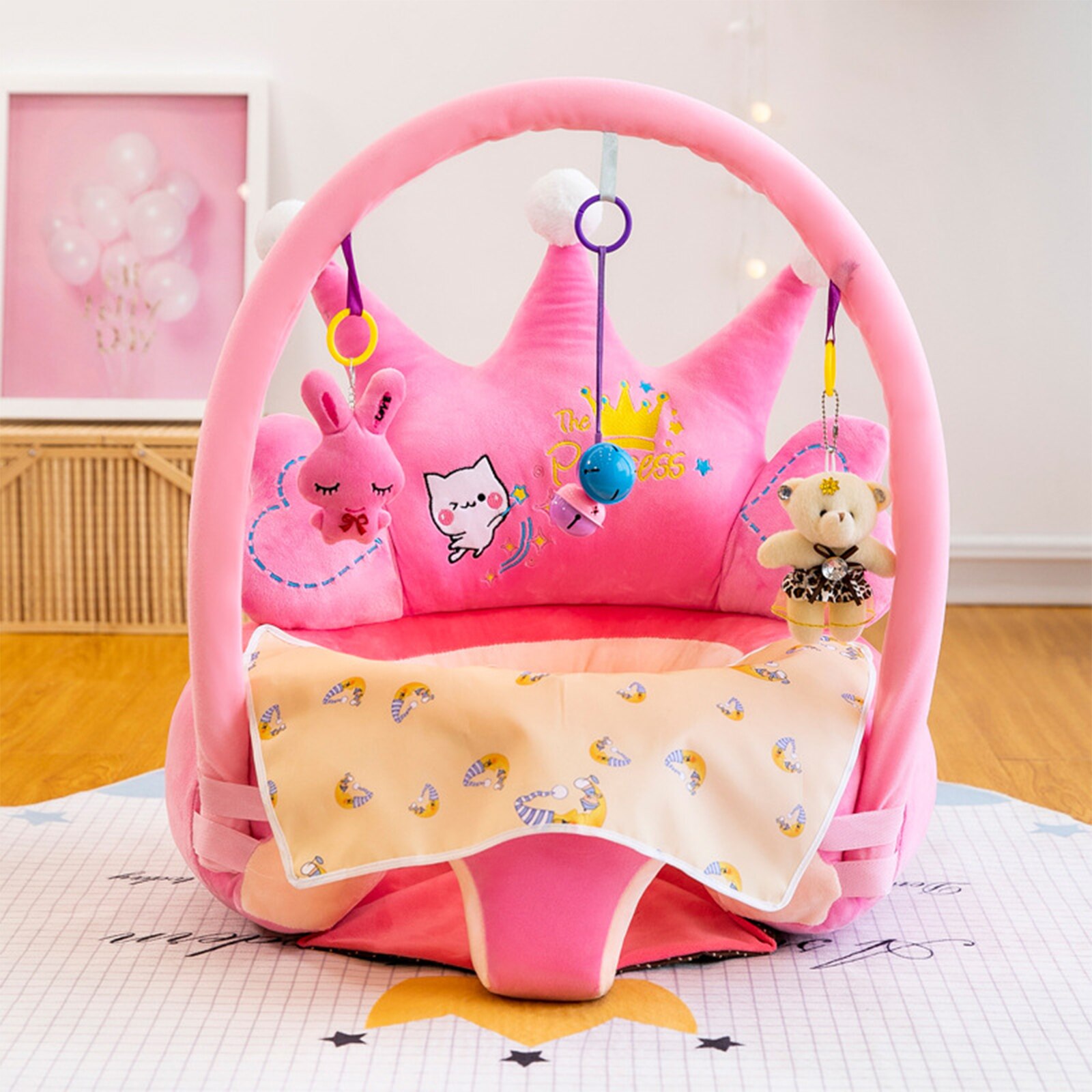 Wasbaar Pasgeboren Sofa Ondersteuning Cover Infant Peuters Leren Sit Stoel Case Baby Sofa Ondersteuning Stoelhoezen
