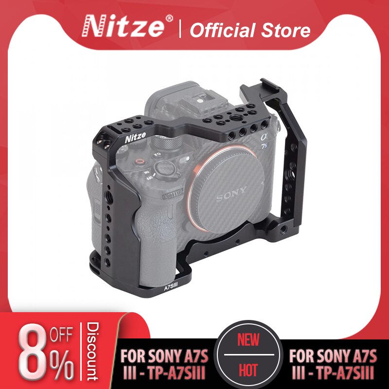 Nitze Camera Kooi Voor Sony A7S Iii-TP-A7SIII