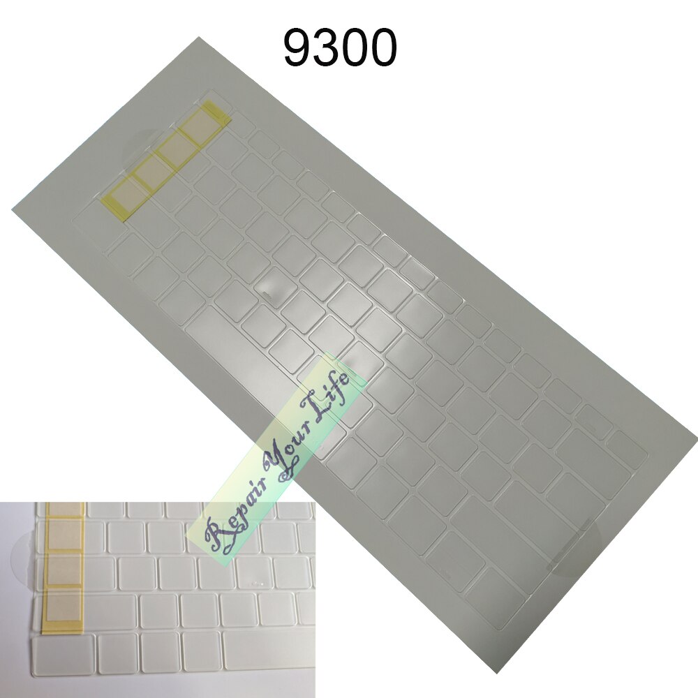 Funda transparente de silicona para teclado, nueva funda transparente para Dell XPS 13, , 9300, 13,4, 9365, 9360 pulgadas con 15, 13,3, y 9570 7590, tamaño suave de TPU