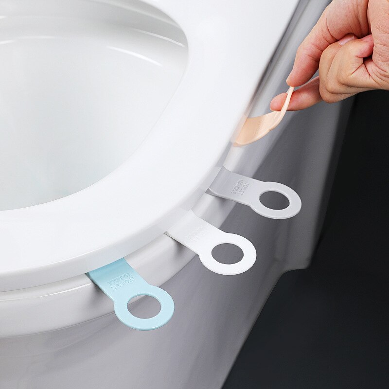 1 Pair Toilet Seat Cover Lifter Simple Nordic Sanitary Closestool Seat Cover Lift Handle Lid Cushion Lifter Bathroom Accessories