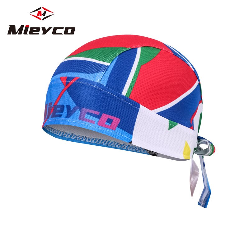 Mieyco bedrukte fietspetten heren hardlopen wandelen vissen bandana hoofddoek ski hoofdband ademend helmen snel drogend piratenpet