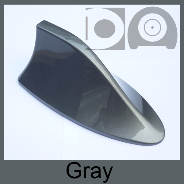Shark fin antenna special car radio aerials shark fin auto antenna signal for Ford Focus 1 2 3 mk2 mk3: Gray