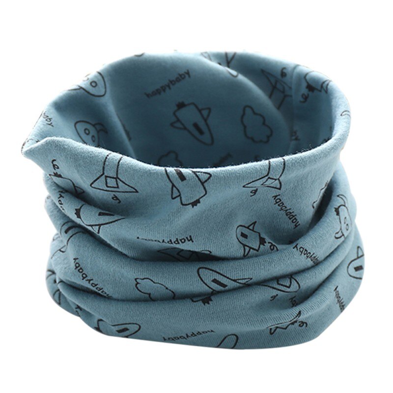 Printemps automne enfants coton écharpe bébé enfants écharpe hiver garçons filles dessin animé écharpes bébé mignon foulard w