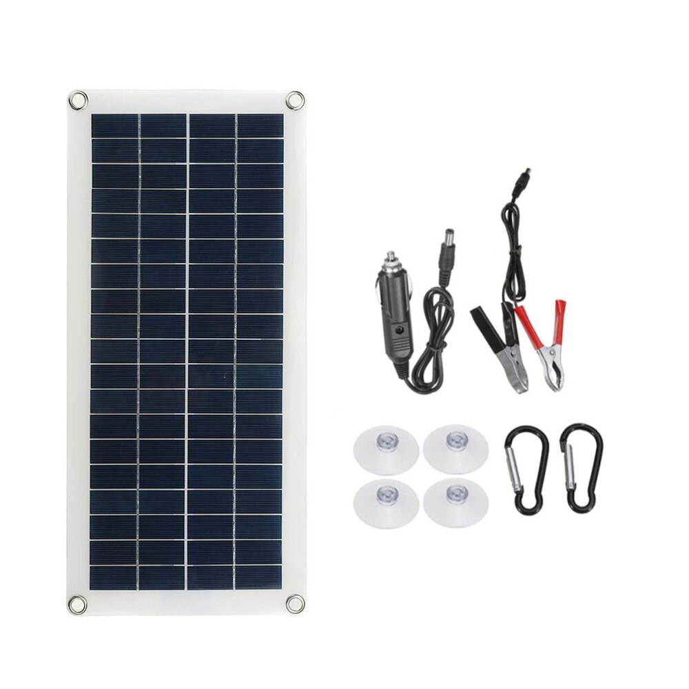 Zanflare – panneau solaire 100W 12V avec contrôleur 100A, pour téléphone, camping-Car, chargeur MP3, chargeur de batterie d&#39;extérieur: Solar Panel