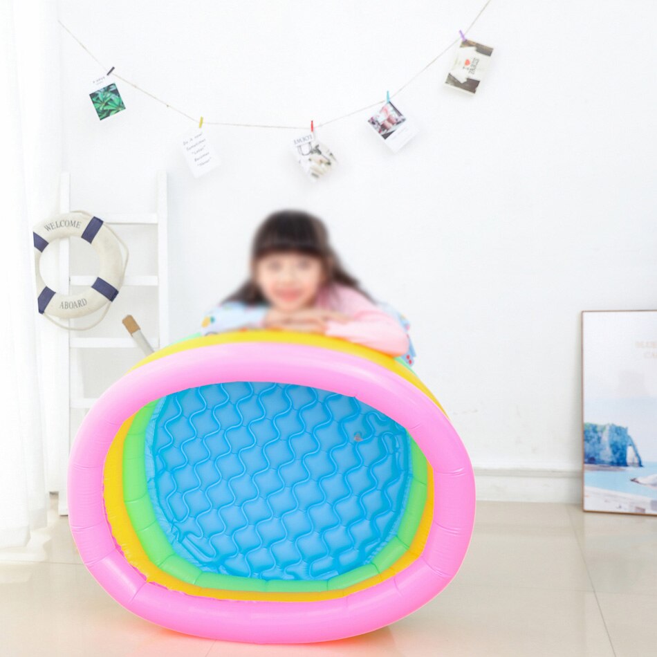 Outdoor Indoor Inflatble Pve Speelgoed Kinderen Jongens Meisjes 3-7 Jaar Oude Baden Zwemmen 120X25Cm Zwemmen zwembad Water Drijvende Mat