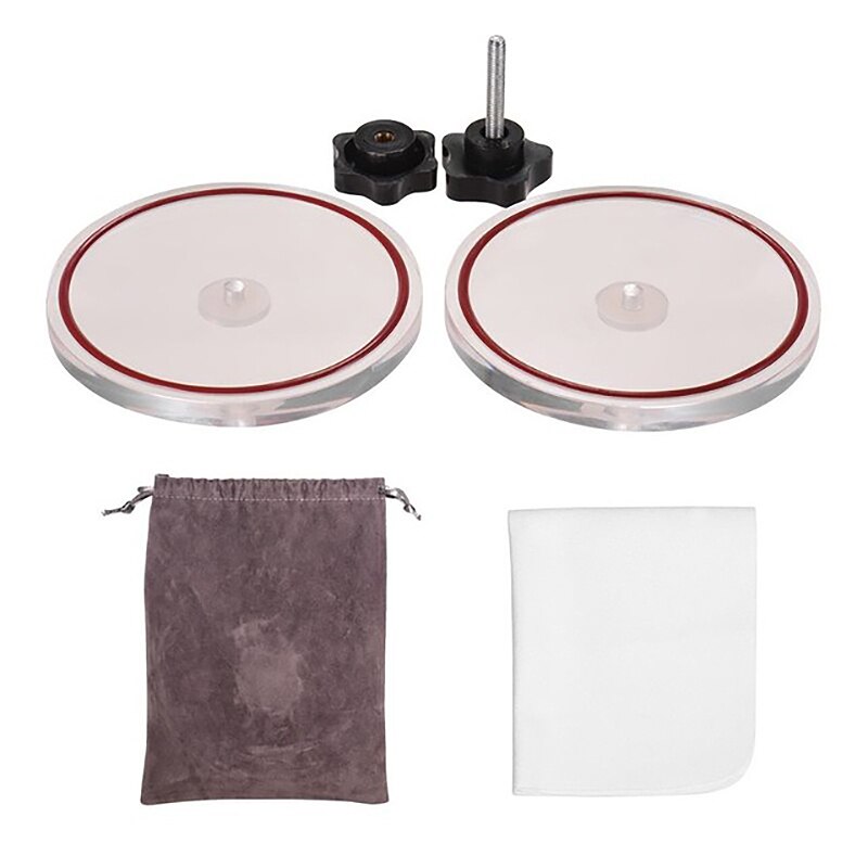 Lp vinyl platenreiniger klem vinyl platen label beschermer waterdicht acryl reinigingsgereedschap: Stijl 2