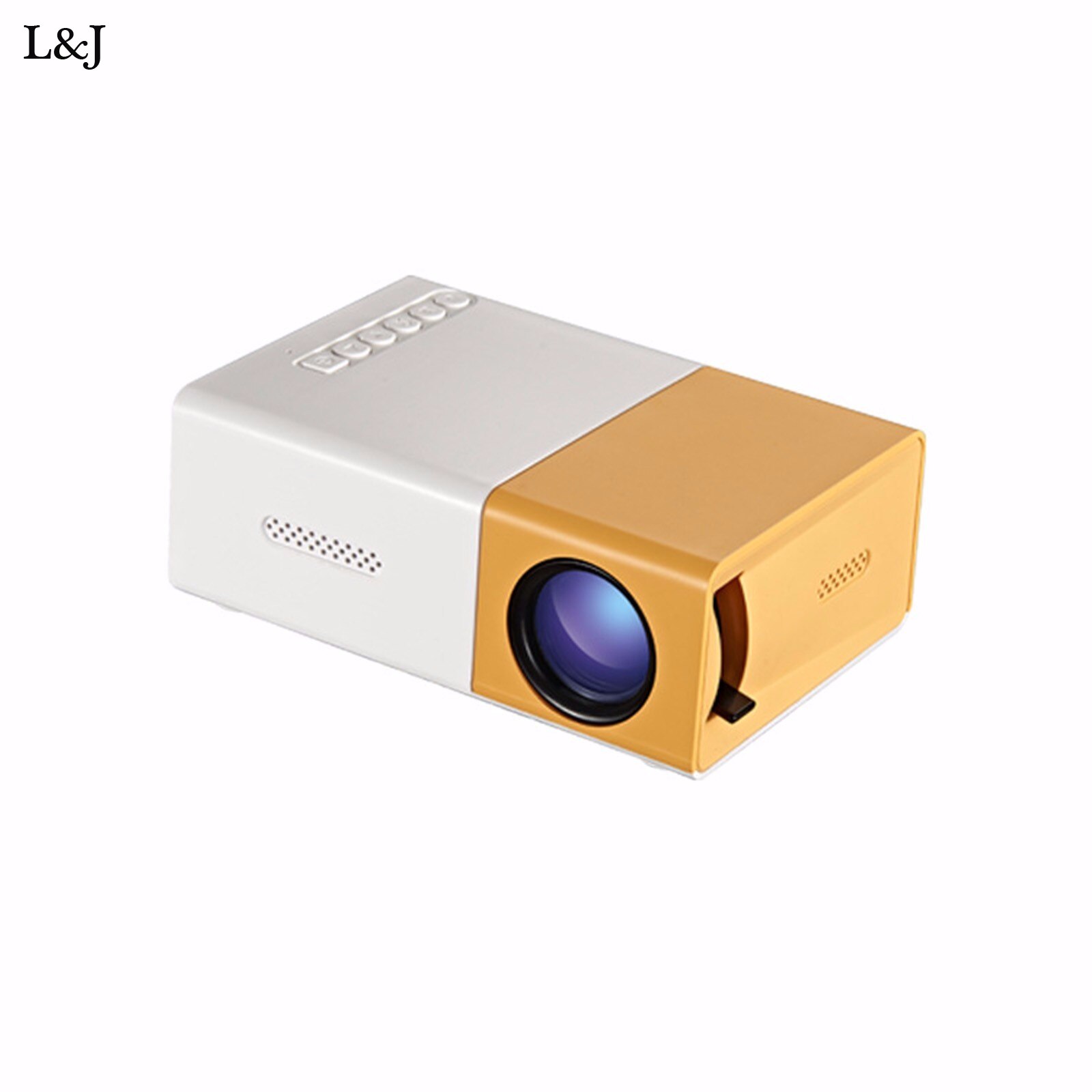 Led Mini Projector Voor Home Theater Draagbare Hd 1080P Usb Audio Video Mini Beamer Voor Home Office Media Player projectoren # LR3