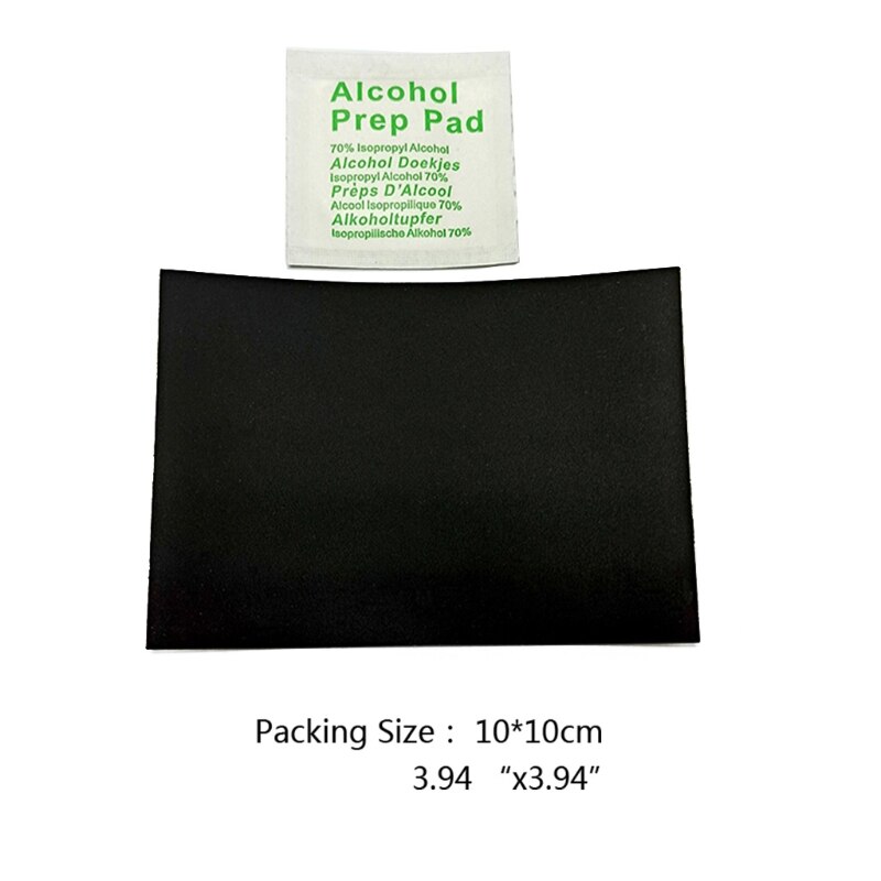 Toetsenbordvoetjes, zelfklevende antislip rubberen pads voor doe-het-zelf computertoetsenborden, zwart