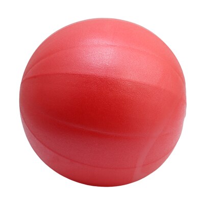 25cm Yogaboll - Träning Pilates Balans Core Träning - Fitness Gym: Röd
