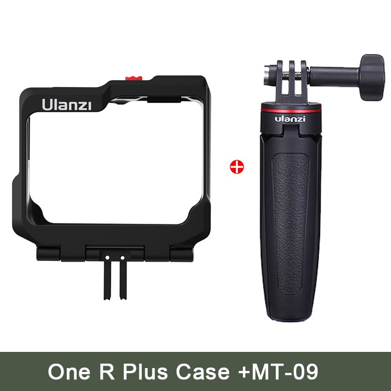 Ulanzi Insta360 Een R Plus Metalen Kooi Case Frame Beschermende Vlog Case Insta360 Een R Plus Accessoires: zwarte kleur