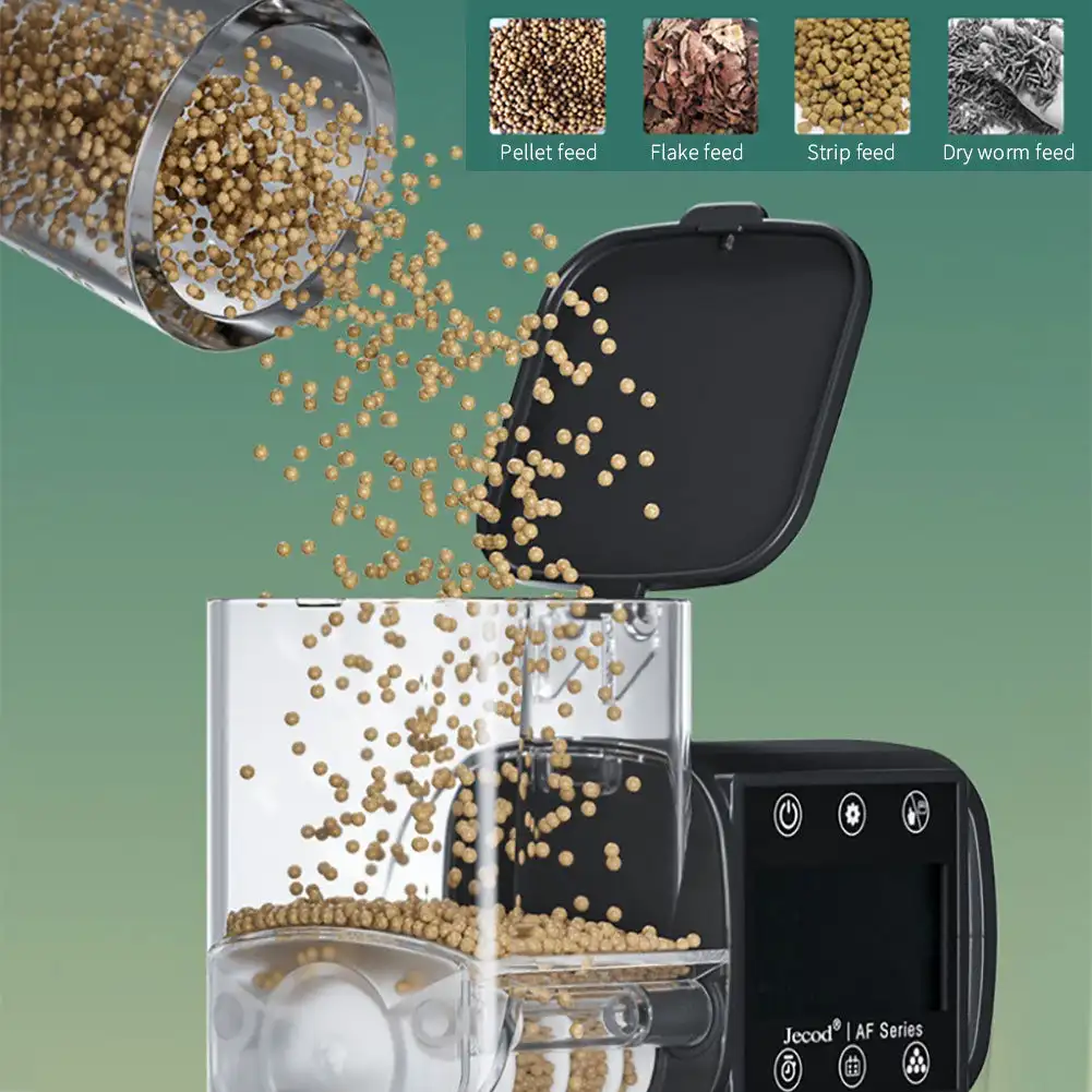 Jebao jecod neues Aquarium Aquarium Feeder intelligente automatische Feeder digitale Timing WiFi drahtlose Fernbedienung Fisch fütterung