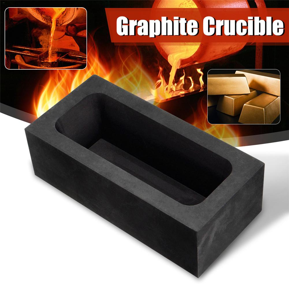 Grote Graphite Casting Baarvorm Voor Goud Zilver Koper Smelten Casting Raffinage Schroot Bar Smeltkroes Tool Onderdelen