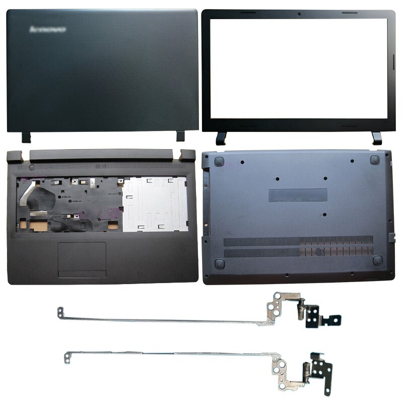 Funda para portátil Lenovo ideapad, cubierta trasera LCD, bisel frontal, bisagras, reposamanos, parte inferior, 100-15IBY B50-10, 100-15